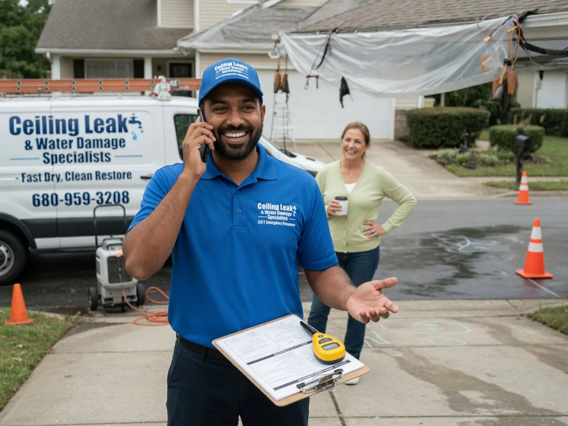 Ceiling Leak Cleanup Maysville, NC FAQs