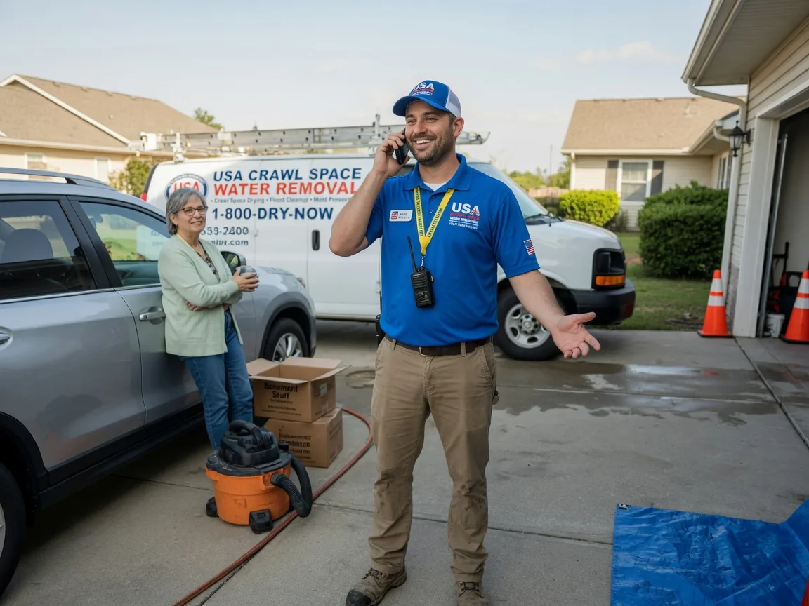 Crawl Space Water Removal Maysville, NC FAQs